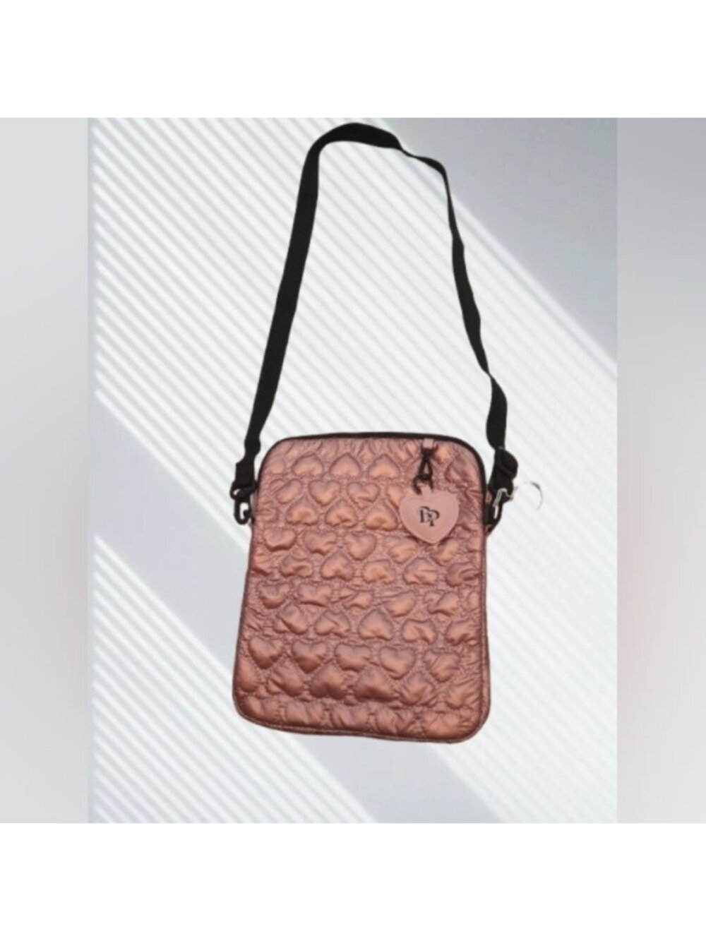 Bugatti x BlackPink Pink Quilted Crossbody Shoulder Bag *NWT